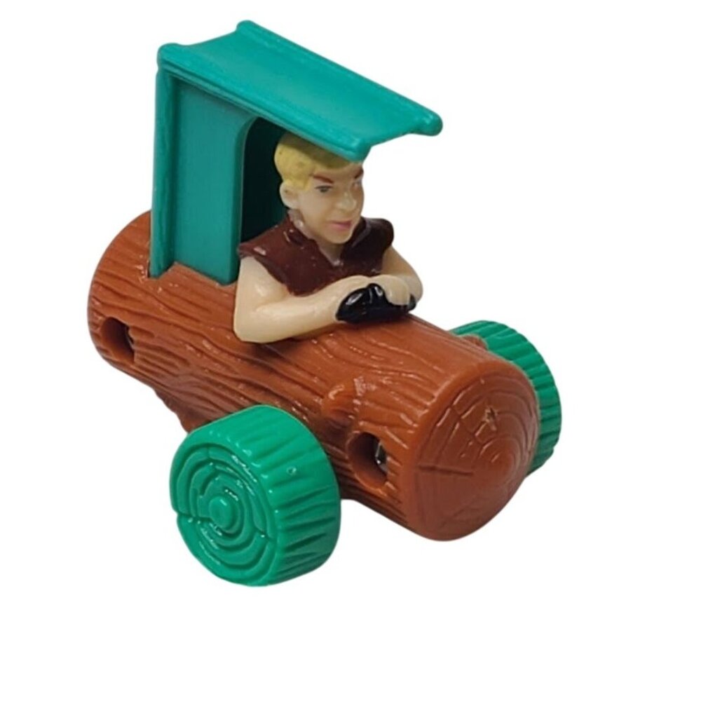 Vintage Amblin 1993 Flintstones Movie Mini Car Barney McDonalds